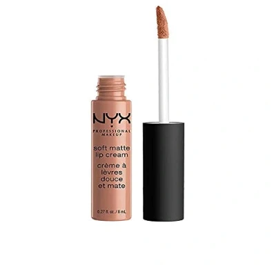 Image of NYX Professional Makeup Soft Matte Lip Cream, Creamy and Finish, Highly Pigmented Colour, Long Lasting, Vegan Formula, Shade: London
