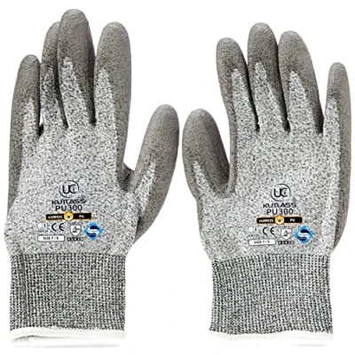 Image of Ultimate Industrial KKH7 SMALL Standard Heavy Weight Kevlar Gloves, Single Pair, Size 7/Small, Yellow