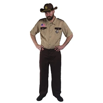Image of I Love Fancy Dress ILFD4570L Men&#039;s US Sheriff Costumes (Large)