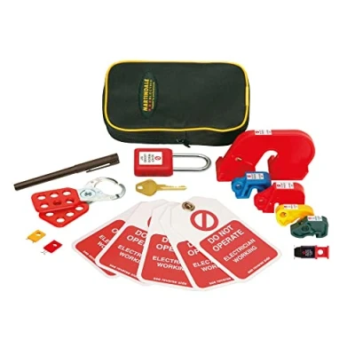Image of Martindale LOKKIT1 Safe Isolation Lock Out kit, Yellow