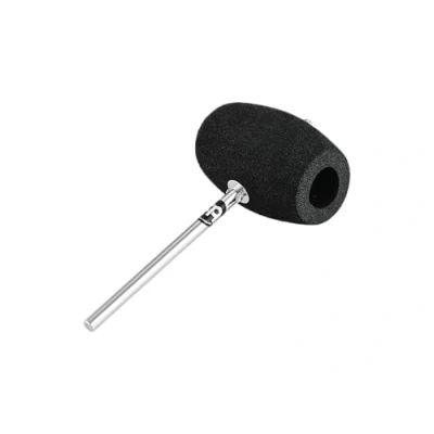 Image of Meinl Percussion Hammer Head Beater Foot Pedal Accessory for Cajon and Bass Drum Hammerhead Shape Foam Rubber, Black (CPB1)