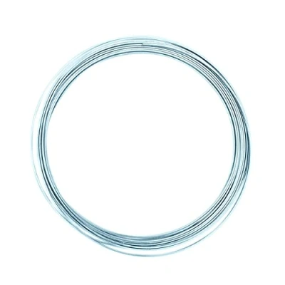 Image of Vaessen Creative Aluminium flat wire 3,5x1mm 5m ice blue,