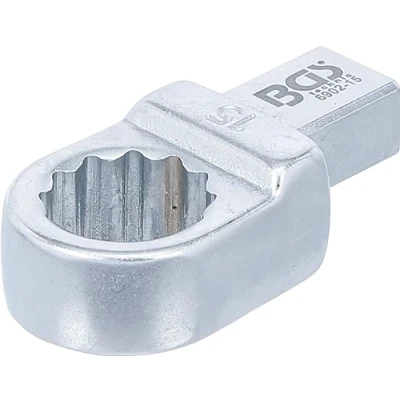Image of BGS 6902 15 Push Fit Ring Spanner mm Square Size 9 x 12