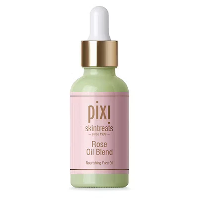 Image of Pixi Beauty Rose Oil Blend Nourishing Botanical Facial Serum Youth Preserving Rejuvenate Skin Luminosity 1.01 Fl Oz