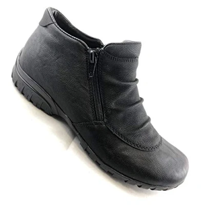 Image of Rieker L4691, Women’s Ankle Boots Boots, Black (Schwarz/Schwarz/01), 3.5 UK (36 EU)