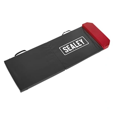Image of Sealey Folding Mechanic&#039;s Mat with Headrest