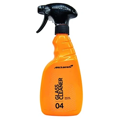 Image of McLaren Glass Cleaner 500ml Trigger Spray Bottle MCL2945 Streak Free Finish on Interior and Exterior Car Windows Mirrors Use at Home too