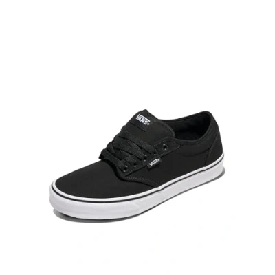 Image of Vans Men&#039;s Mn Atwood Sneaker, Black Canvas White, 13 UK