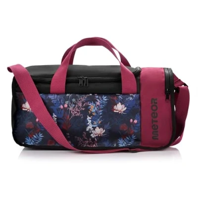 Image of Sports Bag Gym Holdall Men Women Duffel Shoulder Fitness Swimming Pool Travel Holiday Strap Cabin Luggage Weekender Overnight Camping Small 20L Large 40L