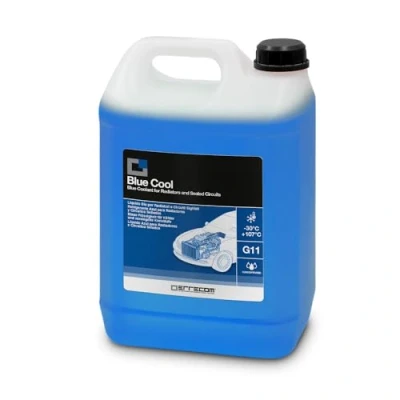 Image of ERRECOM Blue Cool, Coolant and Antifreeze Concentrate, Formulation with Nap Free inhibitor package, G11, 5 Litre