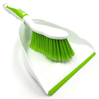 Image of Dustpan and Brush Set , Choose Your Colour (Green)