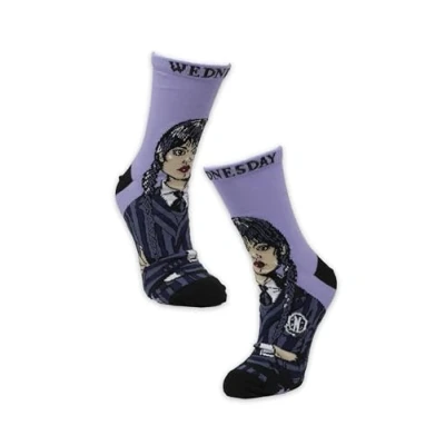 Image of Budget Gifts Wednesday Ladies Woman&#039;s Socks Size 4 8