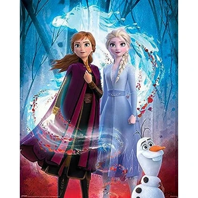 Image of Disney Mini Poster, Multi Colour, 40 x 50cm