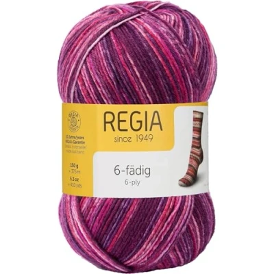 Image of Regia Schachenmayr 6 Thread Color, 150G burgunder Handknitting Yarns