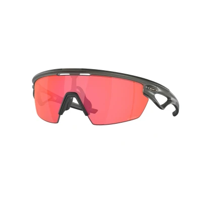 Image of Oakley Sphaera Unisex Sports glasses, Size: One Size, Matte grey smoke / prizm trail torch