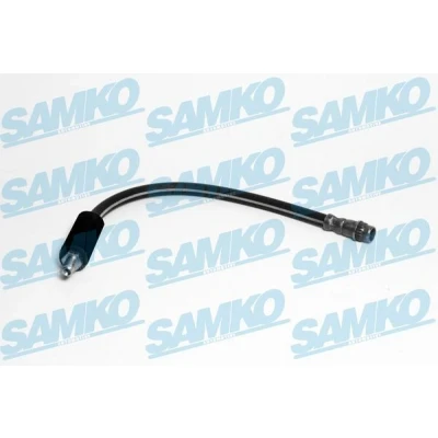 Image of 4405654, 93192963 Brake Hose SAMKO 6T46614 345mm F10x1 RENAULT: Trafic I Platform/Chassis