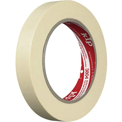 Image of Kip Trade Masking Tape for Painting 18mm x 50m Sharp Paint Lines, Decorating Tape, Painters Decorators