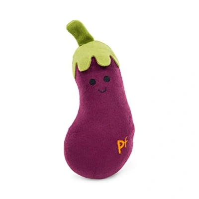 Image of Petface Foodie Faces Aubergine Plush Dog Toy