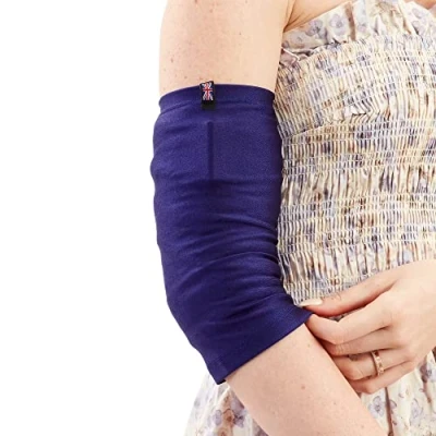 Image of LimbO PICC line Sleeve Cover &amp; Midline Soft, breathable, stretchy lycra Unisex (XS, Blue)