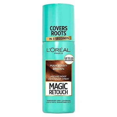 Image of L&#039;Oreal Magic Retouch Mahogany Brown 75ml