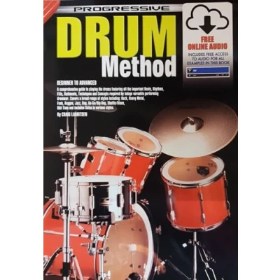 Image of How To Play Drums For Beginners Progressive Method Book CD G3