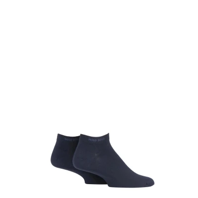 Image of BOSS 2 PACK Socks, Men&#039;s, Size: 5.5 8, Dark blue