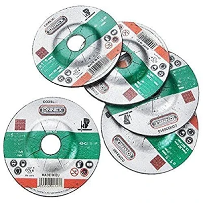 Image of Connex COX938016 Cutting Disc for Stone, Multi Colour, 125 mm, Set of 5 Piece