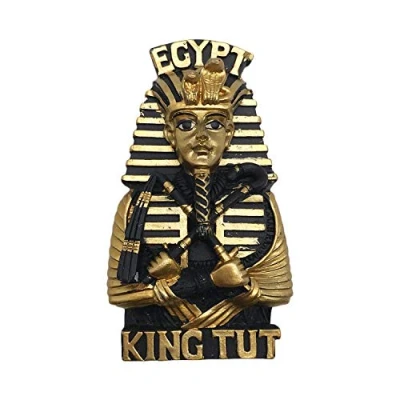 Image of Wedare Egypt Pharaoh Tutankhamun 3D Refrigerator Magnet Tourist Souvenirs Resin Magnetic Stickers Fridge Home &amp; Kitchen Decoration from China