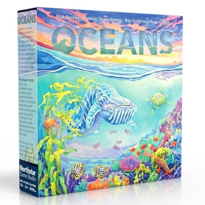 Image of Northstar Games Oceans Board Game Ages 12+ 2 4 Players 60 90 Minutes Playing Time