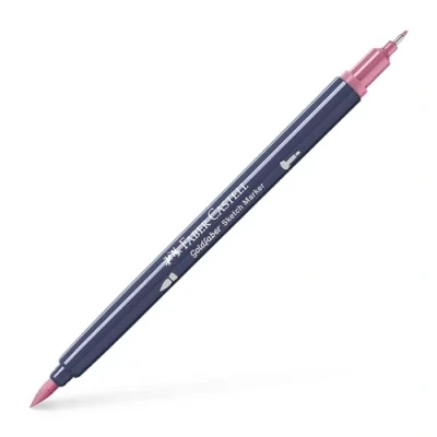 Image of Faber Castell Creative Studio Goldfaber Sketch Marker, Vintage Rose, Single For Art, Craft, Drawing, Sketching, Home, School, University, Colouring