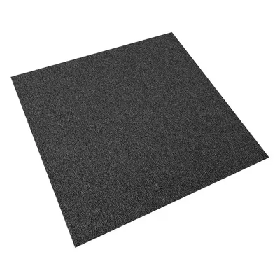 Image of Monster Shop 20 x Carpet Tiles Charcoal Black 5 Square Metres Commercial Hard Wearing Heavy Duty Domestic Premium Office Home Flooring 50cm 5m2