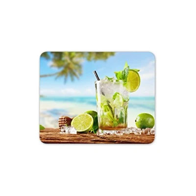 Image of Beach Cocktails Mouse Mat Pad Holiday Cocktail Drink Gift PC Computer #8777