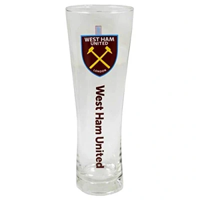 Image of West Ham United Official Football Crest Tall Pint Glass