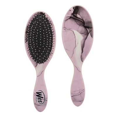 Image of WetBrush Original Detangler Hair Brush With Ultra Soft Intelliflex Bristles to Gently Separate Knots Ease, Does Not Rip Hair, For All Types, Terrain Textures Collection, Dusty Rose