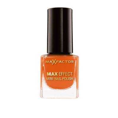 Image of Max Factor Effect Mini Nail Polish, 25 Bright Orange 4.5ml