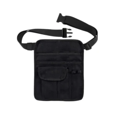 Image of Yominerr Server Waist Pouch, Quality Restaurant Waiter Pouch Bag with Adjustable Belt, Utility Money Bag, Serving Apron