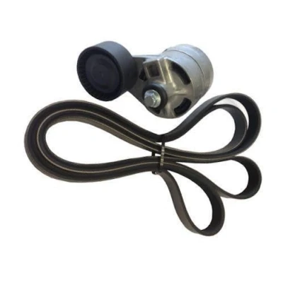 Image of Tpuk Fan Drive Belt And Tensioner For Transit Mk7 2.4 06 On With Airconditioning 1440434