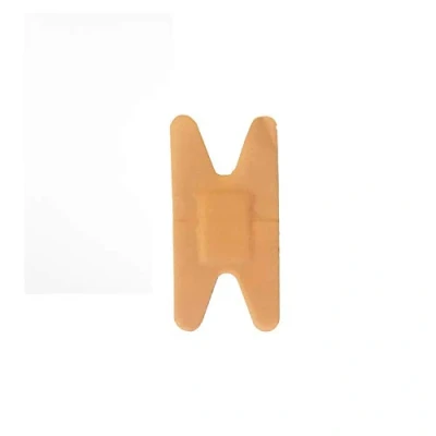 Image of Pack of 50 QUALICARE Premium Ultra Thin WASHPROOF First AID Knuckle Wound Cut Graze Adhesive PLASTERS DRESSINGS 7.6CM X 3.8CM