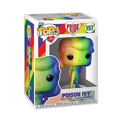 Image of Funko POP! Heroes: DC Pride Poison Ivy Comics Collectable Vinyl Figure Gift Idea Official Merchandise Toys for Kids &amp; Adults Comic Books Fans Model Collectors