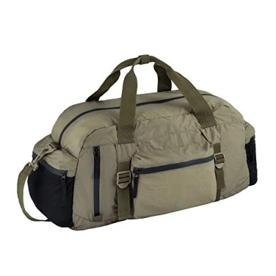 Image of camel active Bags Nolan Weekender Men&#039;s Short Travel Bag, Green, 55 x 25 28, wallet landscape format