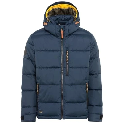 Image of camel active Men&#039;s Basic Winter Steppjacke Jacket , Blau,33