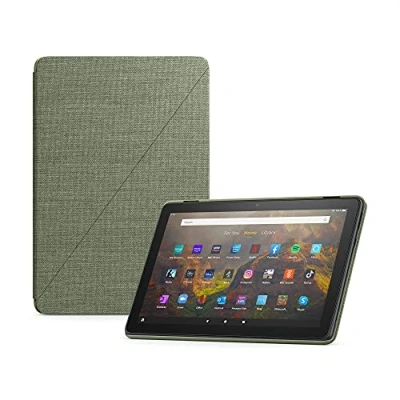 Image of Amazon Fire HD 10 tablet Cover Only compatible with 11th generation (2021 release), Olive