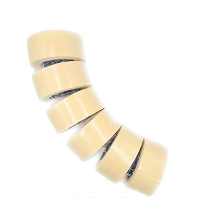 Image of Paper Masking Tape for Painting, 54 yd x 1,96&#039;&#039;, Tower of 6 Rolls