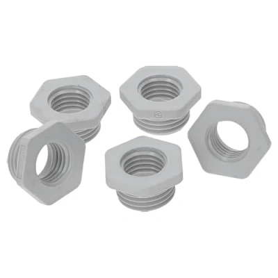 Image of Kalitec G6161200 Reduction M16/M12 Plastic Light Grey I Reducer Cable Gland Hexagonal M12 Female Thread M16 Male IP68 Pack of 5