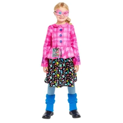 Image of amscan 9918539 Girls Officially Licensed Harry Potter Luna Lovegood Kids Fancy Dress Costume Age: 12 14 Yrs