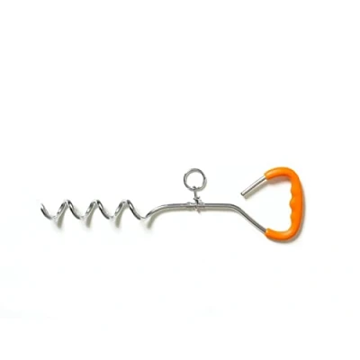 Image of Pet Brands Rac Tie Out Stake and Cable, silver