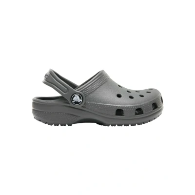 Image of Crocs Unisex Kids Classic Clog T Clogs, Slate Grey, 8 UK Child