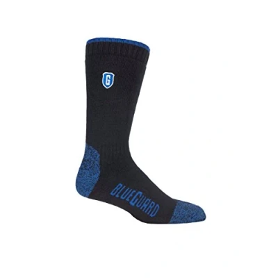 Image of SockShop Blueguard Anti Abrasion Durability Heavy Duty Work Socks Available in 4 Sizes and 2 Colours (9 11 uk, Blue)