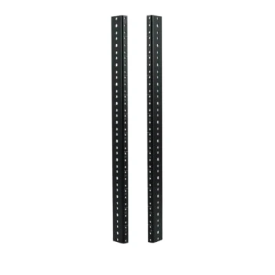 Image of Gator Rackworks Heavy Duty Steel Rack Rail Set; 12U Size (GRW RACKRAIL 12U)