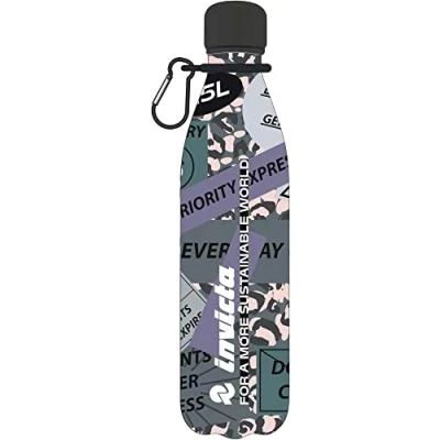 Image of Invicta Thermal Steel Bottle Hot Cold 500 ml Fantasy